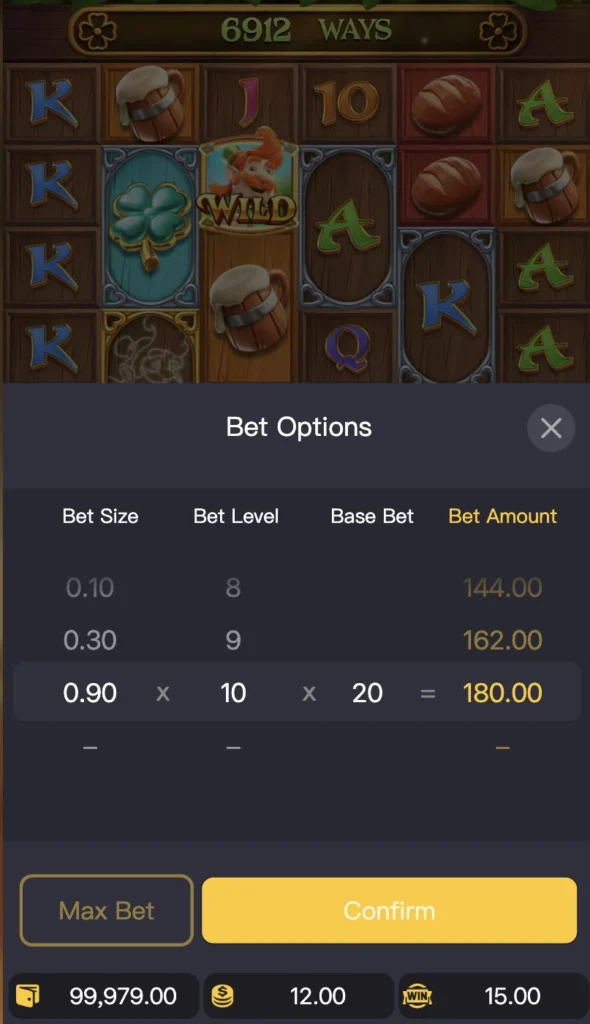leprechaun riches bet